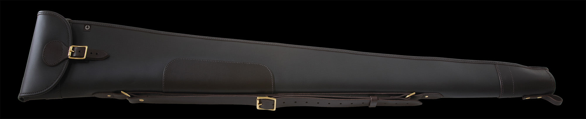 Croots | Byland Leather Shotgun Slip | Dark Havana | 30/32" Barrels