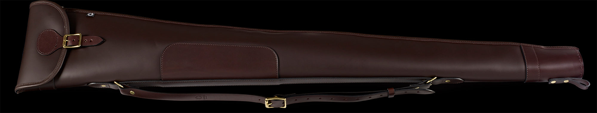 Croots | Byland Leather Shotgun Slip | Oxblood | 30/32" Barrels