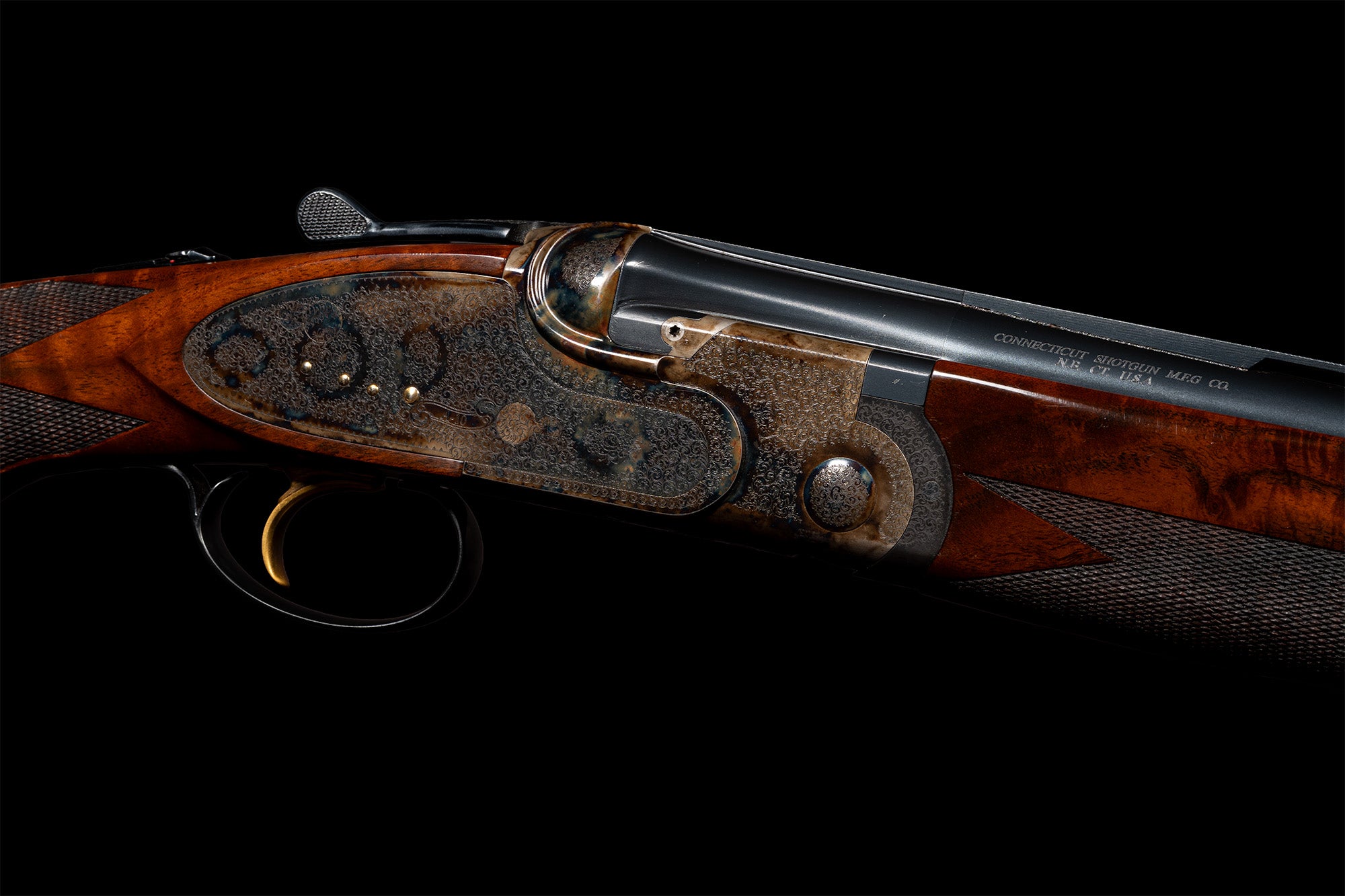 Connecticut Shotgun A10 American Rose and Scroll | 12 Gauge | 32" S/N-A10-001497 CONSIGNMENT